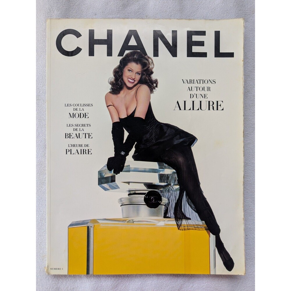 Chanel Magazine No 1 1993 Karl Lagerfeld Rare French Fashion Catalog Book